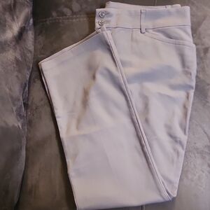 Women's Light Gray Stretch Dress Pants